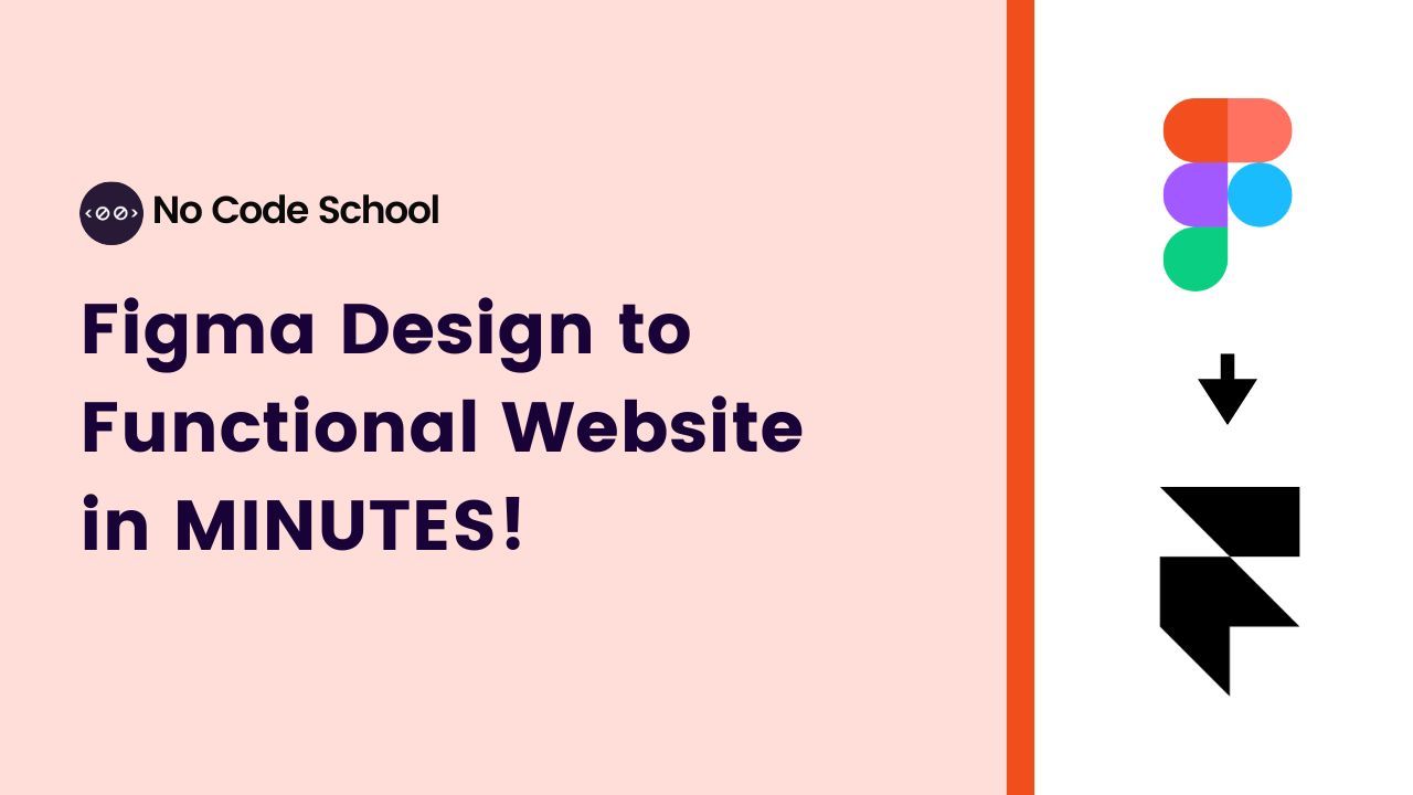Go From Figma design to Fully Functional Website using Framer in Minutes!