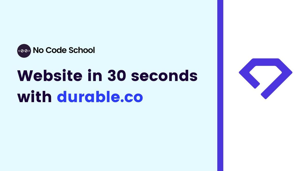 Create a Website with AI in less than 30 seconds!